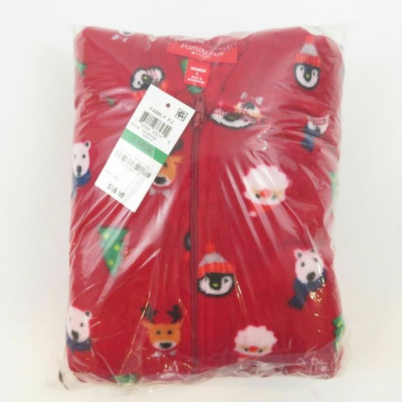 NEW Family Pj's Matching Women's Santa Pajama Set - Picture 3 of 5